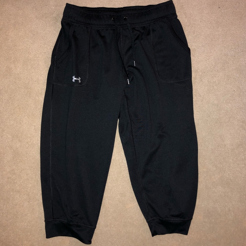 Under Armour black joggers